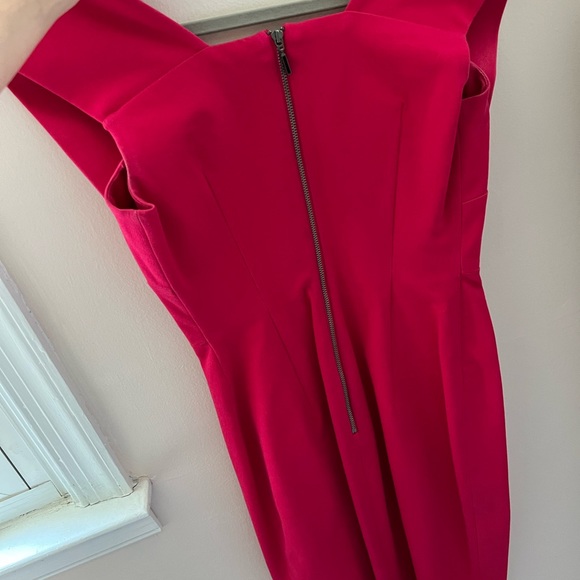 Banana Republic x Roland Mouret Red Cocktail Dress - Picture 5 of 5